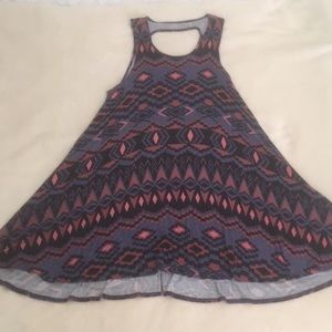 Tribal Print Summer Dress